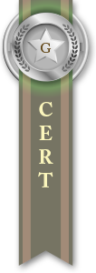 Graduate Certificate Ribbon Green